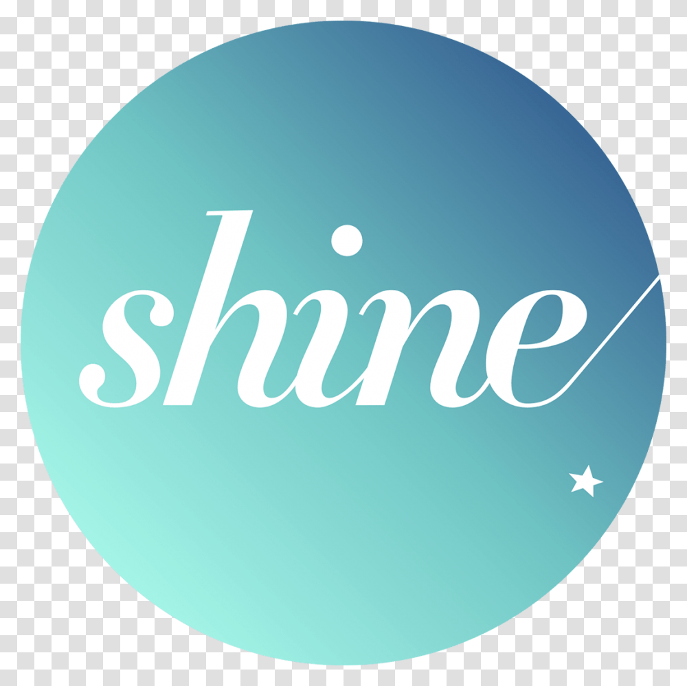 Shine Logo Circle, Trademark, Word Transparent Png