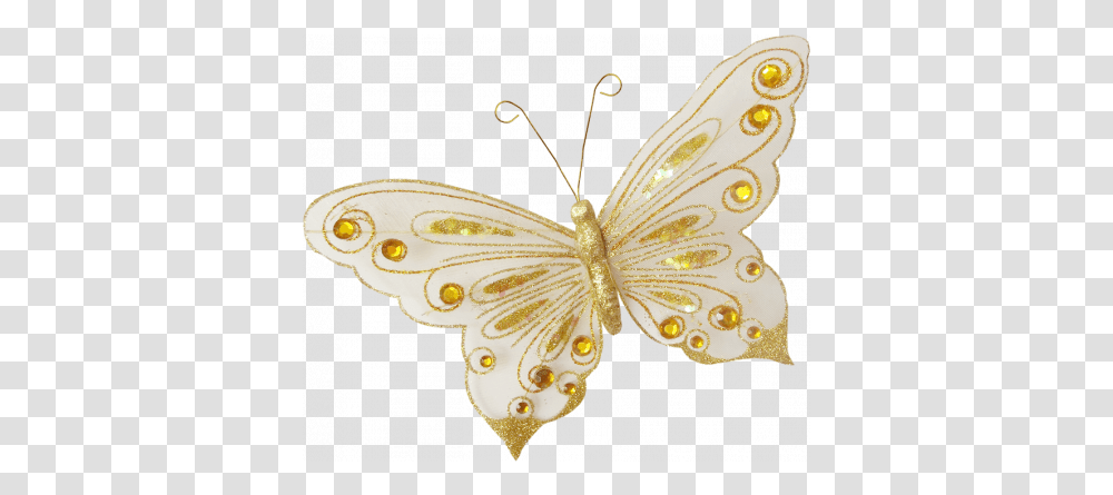 Shine White & Gold Butterfly Graphic By Sheila Reid White And Gold Butterfly, Animal, Accessories, Accessory, Invertebrate Transparent Png