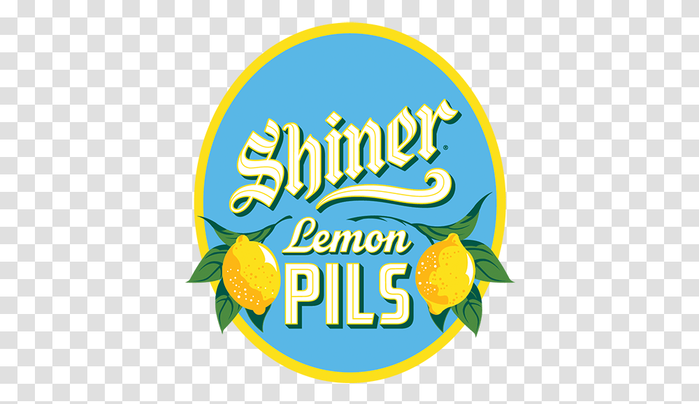 Shiner Lemon Pils Illustration, Plant, Label, Food Transparent Png