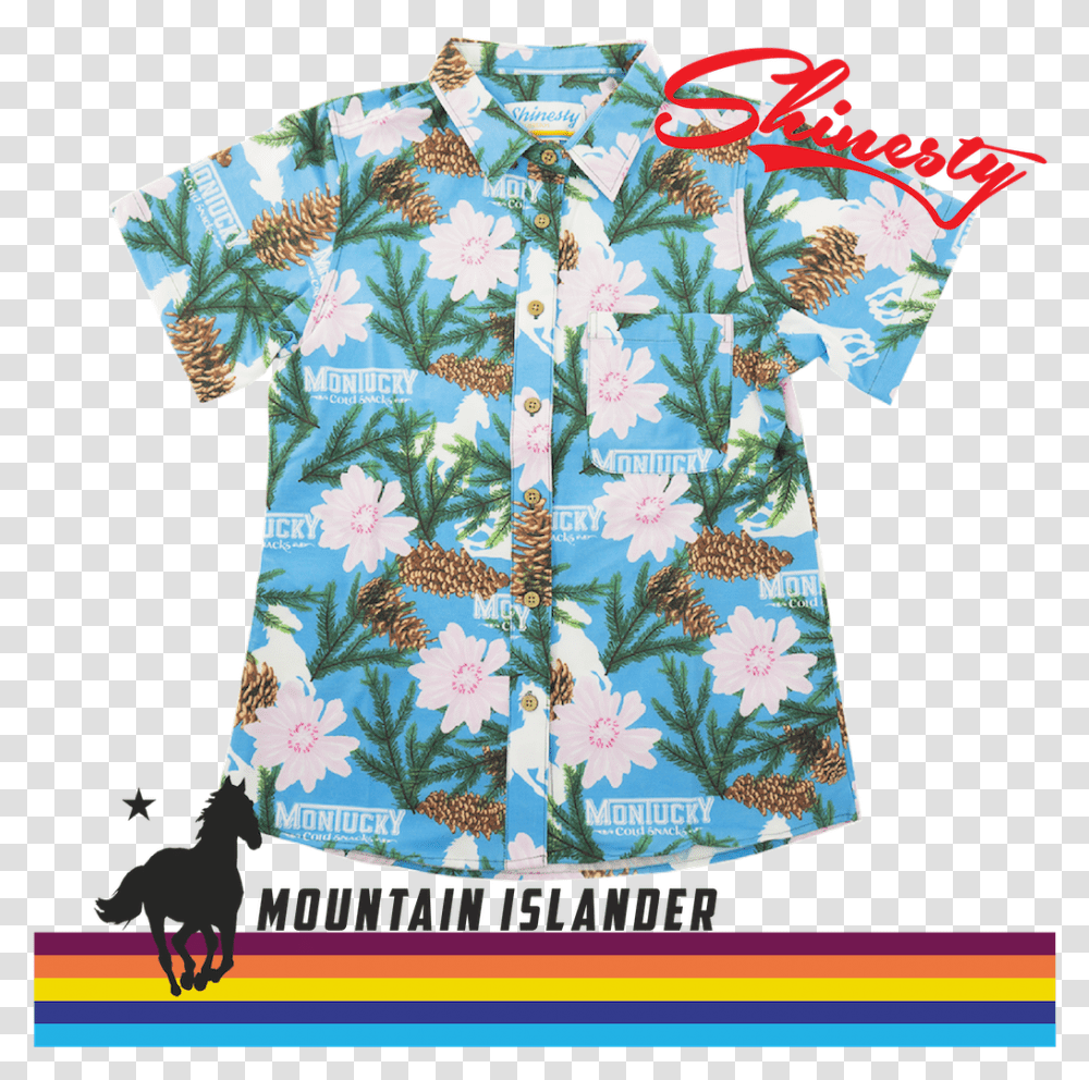 Shinesty And Montucky Hawaiian ShirtClass Montucky Cold Snacks Shirt, Robe, Fashion, Coat Transparent Png
