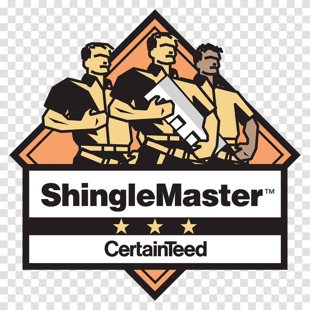 Shinglemasterlogo Shingle Master Certainteed, Musician, Musical Instrument, Leisure Activities, Music Band Transparent Png