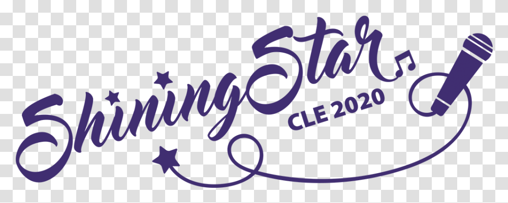 Shining Star Cle Dot, Text, Calligraphy, Handwriting, Alphabet Transparent Png