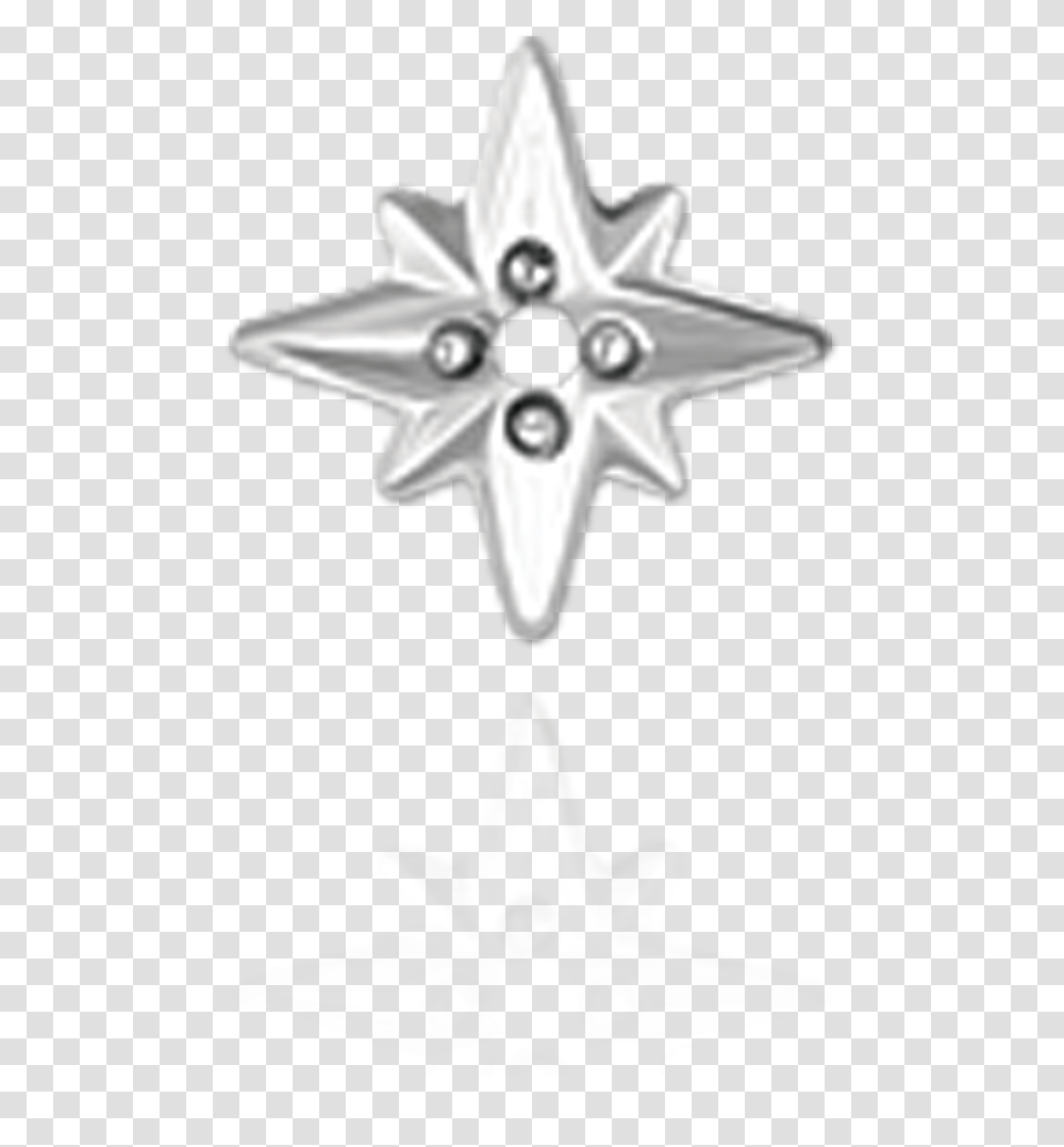 Shining Star Trim Download Body Jewelry, Star Symbol, Cross Transparent Png