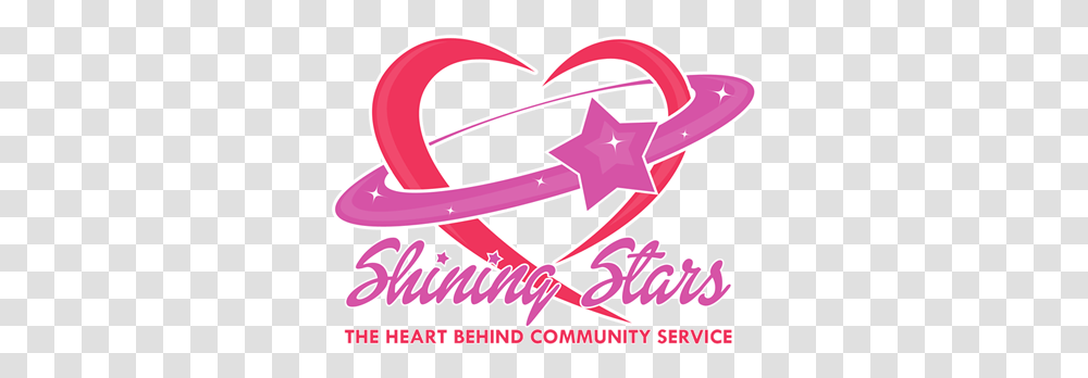 Shining Stars The Heart Behind Community Service Poster, Symbol, Star Symbol Transparent Png