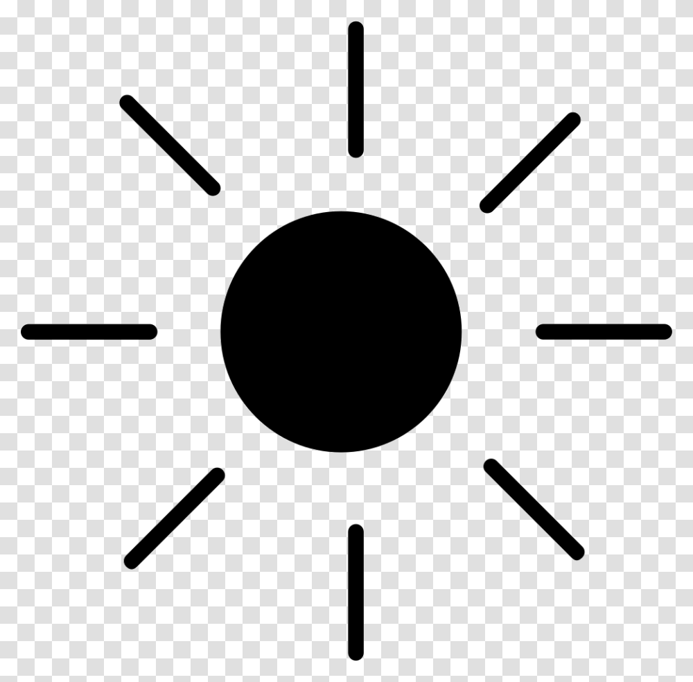 Shining Sun With Rays Icon Free Download, Clock, Analog Clock, Wall Clock Transparent Png