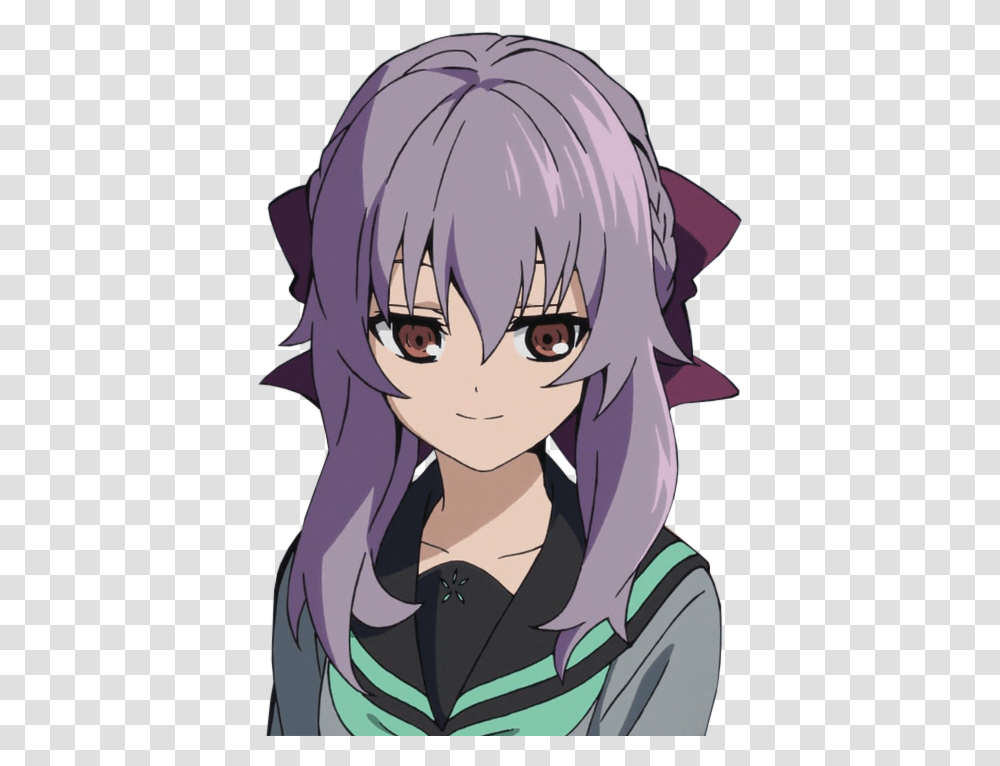 Shinoa Being A Cutie Seraph Of The End Girls, Manga, Comics, Book, Person Transparent Png