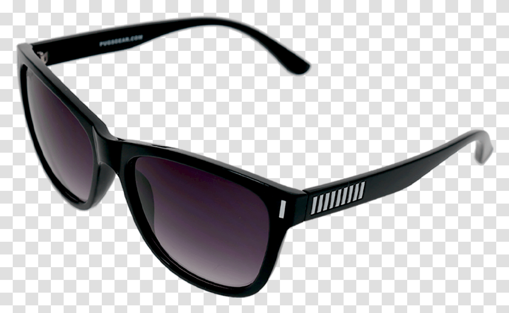 Shiny Black Frame Smoke Gradient Lens Ban Rb2132 New Wayfarer Sunglasses, Accessories, Accessory, Goggles Transparent Png