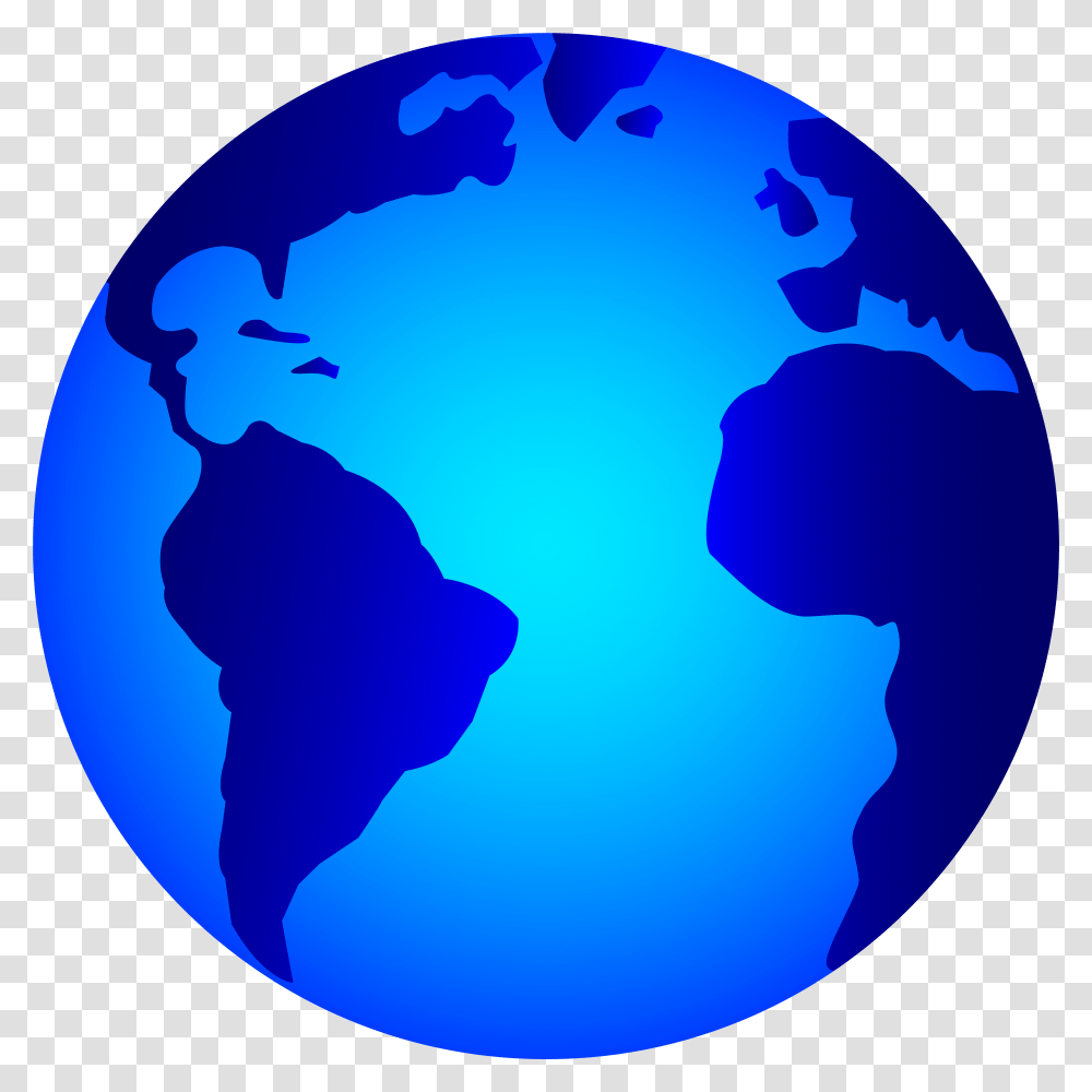 Shiny Blue Planet Earth Ame Church, Outer Space, Astronomy, Universe, Globe Transparent Png