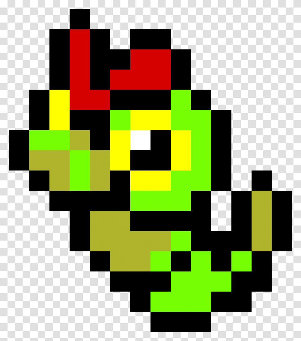 Shiny Caterpie Pixel Art, First Aid Transparent Png