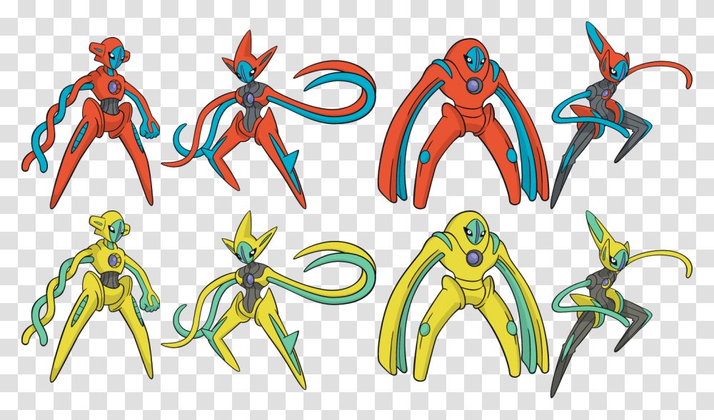 Shiny Deoxys All Forms Download Shiny Deoxys Speed Form, Bird, Animal, Person, Human Transparent Png