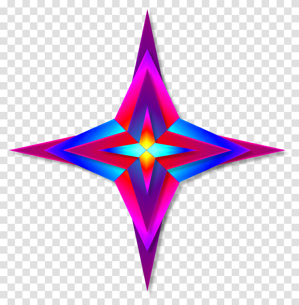 Shiny Estrellas De Colores Brillantes, Star Symbol, Cross, Pattern Transparent Png