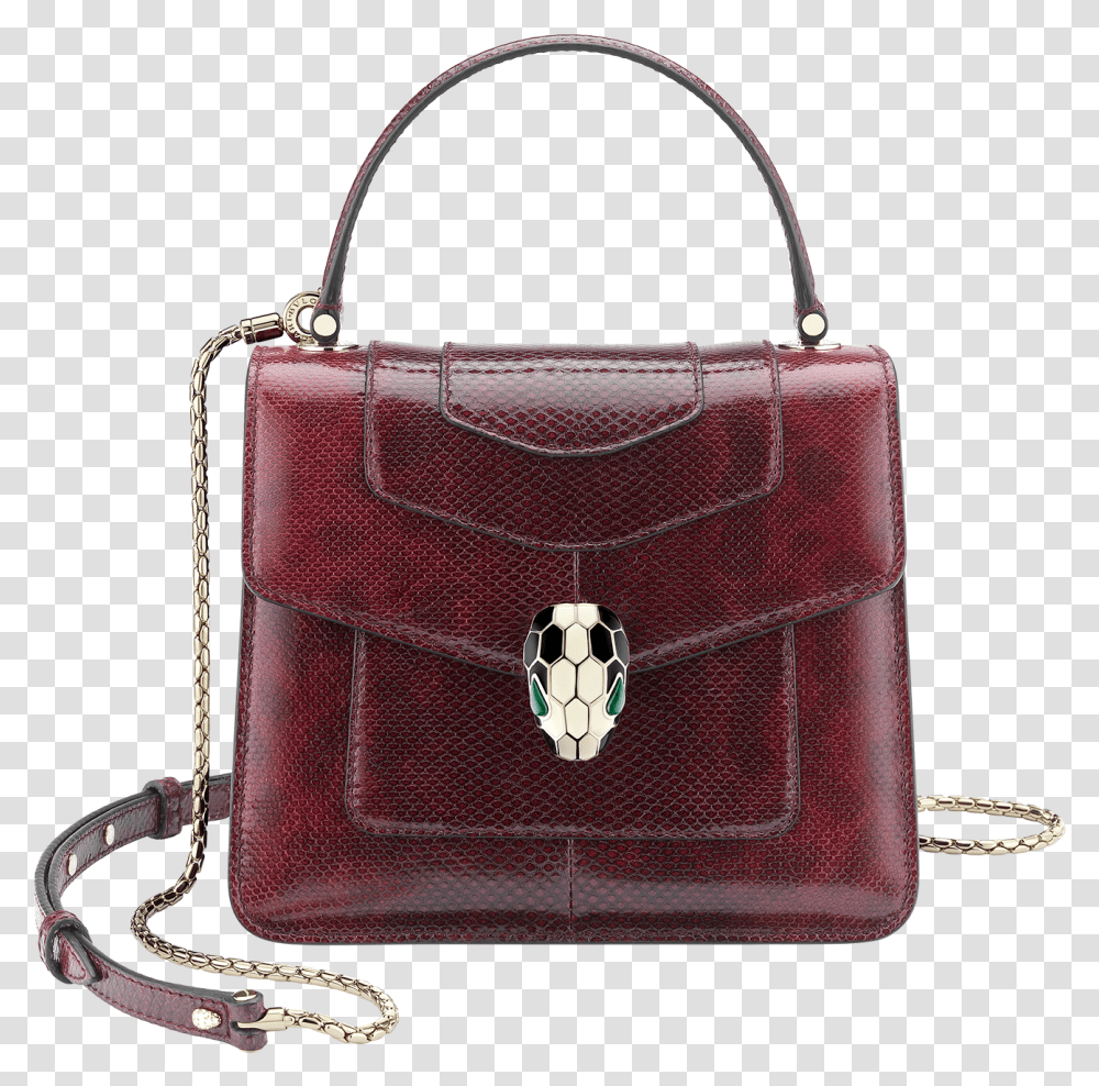 Shiny Eyes Bulgari Serpenti Bag Red, Handbag, Accessories, Accessory, Purse Transparent Png
