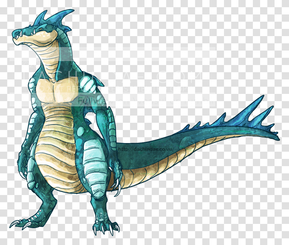 Shiny Feraligatr, Dragon, Dinosaur, Reptile, Animal Transparent Png