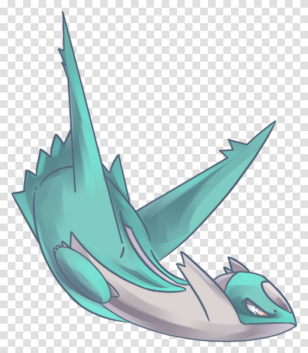 Shiny Latios The Infinite Speedster28th Of These, Animal, Shark, Sea Life, Fish Transparent Png