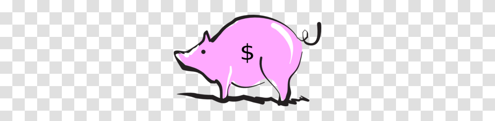 Shiny Pink Piggy Bank Clip Art, Mammal, Animal, Wildlife Transparent Png