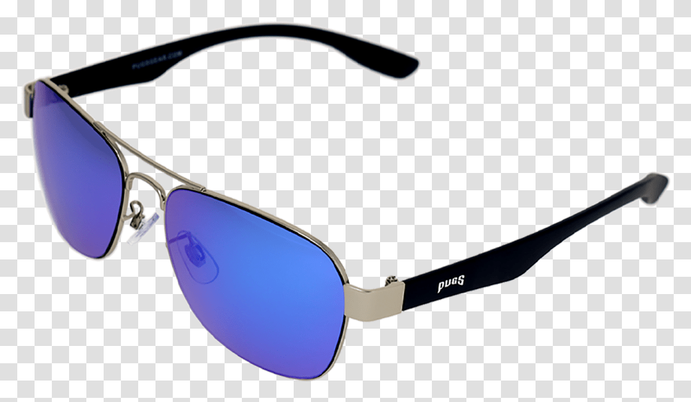 Shiny Silver Frame Ice Blue Mirror Lens Shadow, Sunglasses, Accessories, Accessory, Goggles Transparent Png