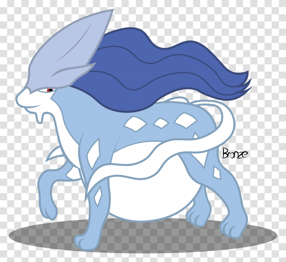 Shiny Suicune Drawing, Animal, Mammal, Wildlife, Outdoors Transparent Png