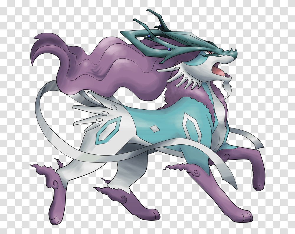 Shiny Suicune Suicune, Horse, Mammal, Animal, Dragon Transparent Png