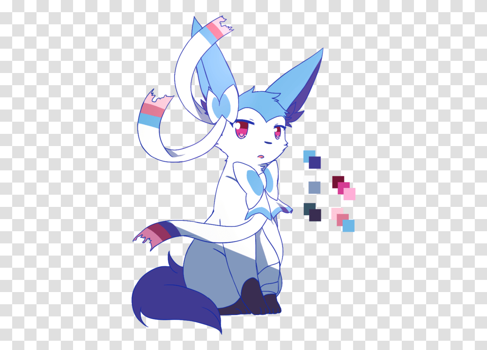 Shiny Sylveon Male, Outdoors, Animal Transparent Png