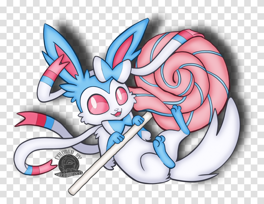 Shiny Sylveon With Lollipop Download Sheiny Sylveon With Lolypop, Wasp, Bee, Insect, Invertebrate Transparent Png