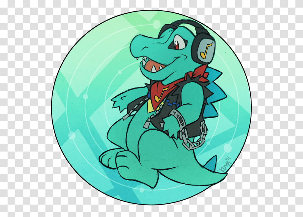 Shiny Totodile Cartoon, Outdoors, Painting, Nature, Symbol Transparent Png