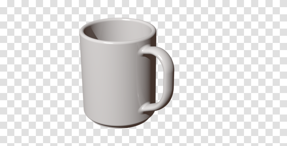 Shiny White Mug Mug, Coffee Cup, Tape Transparent Png