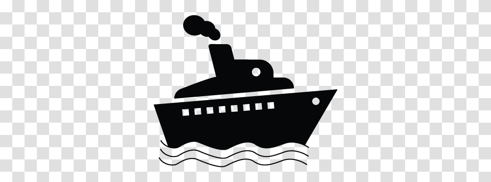 Ship Cruise Cargo Vessel Yacht Icon Marine Vessel Logo, Electronics, Vehicle, Transportation, Silhouette Transparent Png