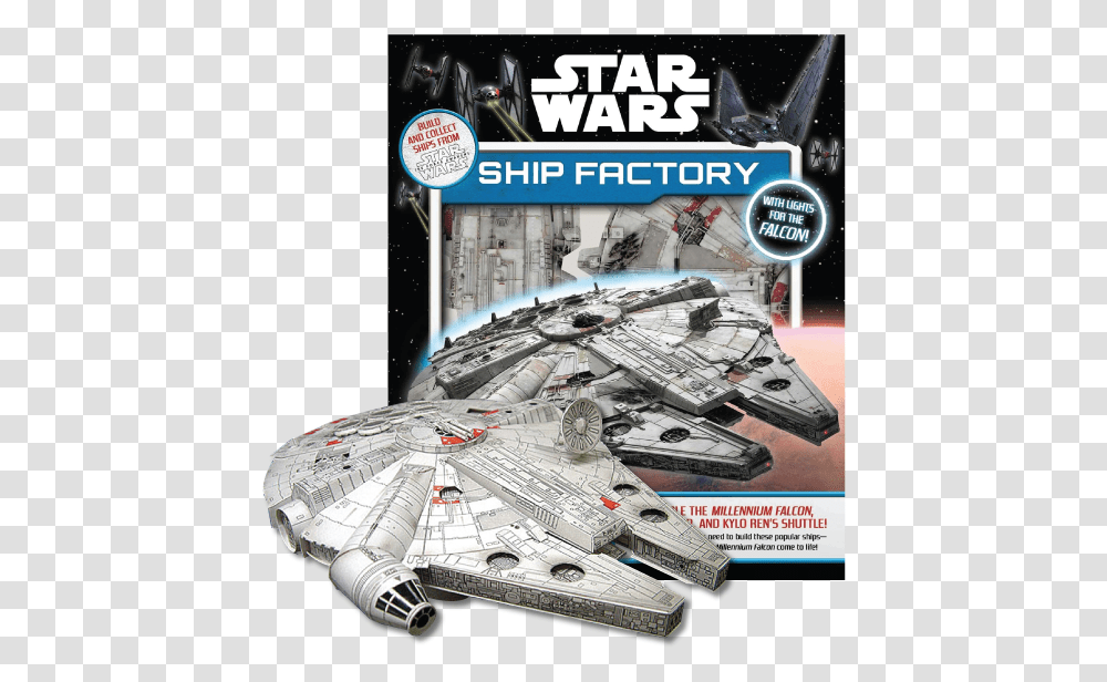 Ship FactoryClass Star Wars Ship Factory Book, Spaceship, Aircraft, Vehicle, Transportation Transparent Png