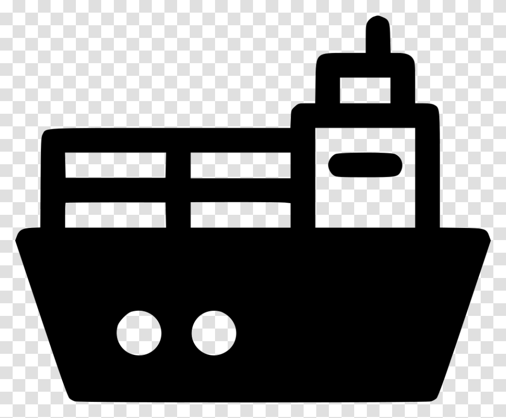 Ship Icon, Stencil, Word, Adapter Transparent Png