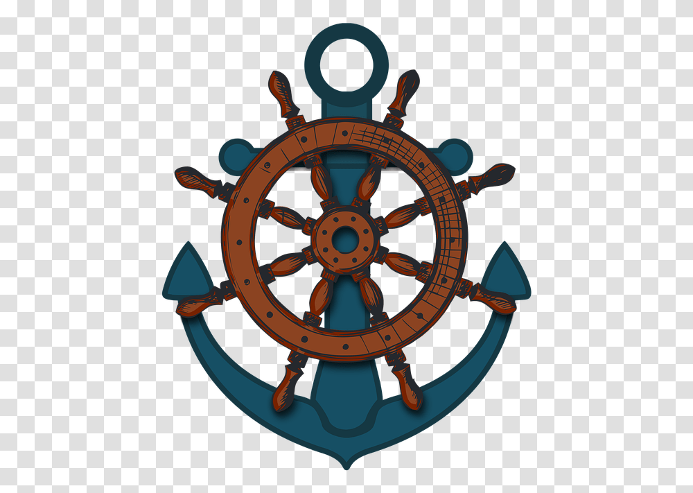 Ship's Wheel Ships Wheel Wheel Old Nautical Boat Captain Wheel, Steering Wheel, Wristwatch, Machine, Clock Tower Transparent Png