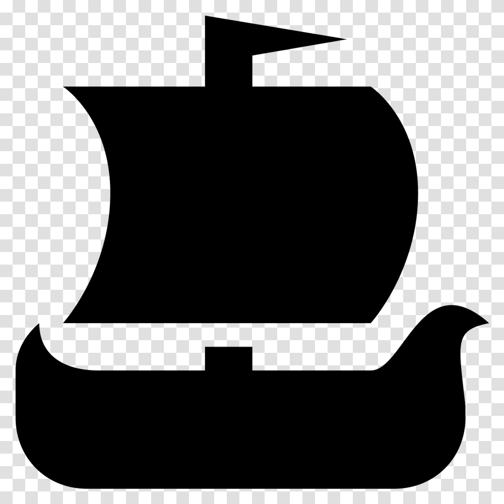 Ship Silhouette Pirate Ship Icon, Gray, World Of Warcraft Transparent Png
