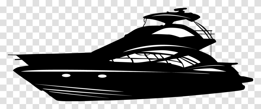 Ship Silhouettes 01 Yacht Silhouette, Vehicle, Transportation, Stencil, Boat Transparent Png