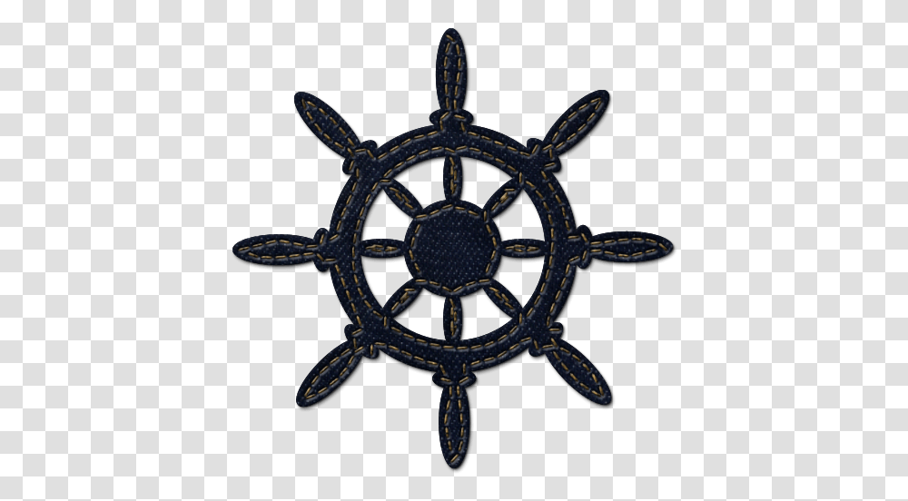 Ship Wheel Boat Steering Wheel Clipart With Ships Wheel Clip Art, Snowflake, Pattern Transparent Png