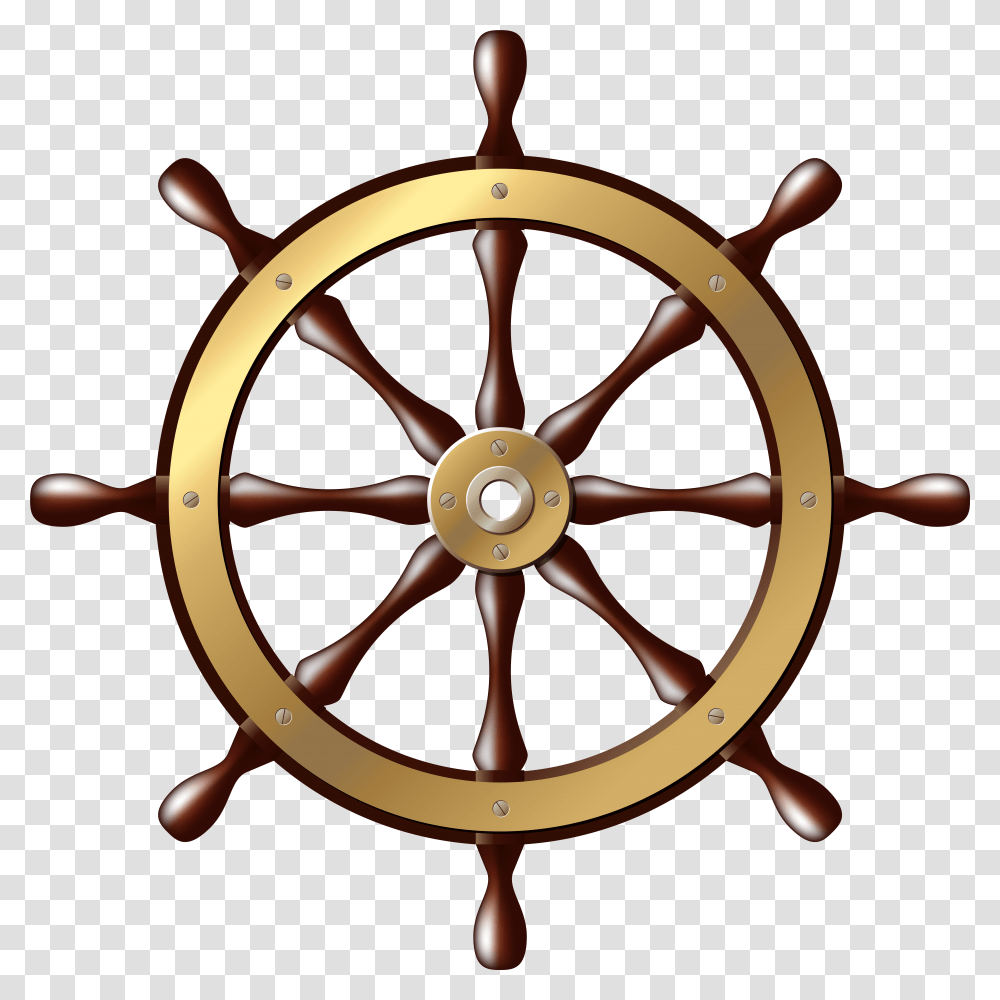 Ship Wheel Clip Art Transparent Png