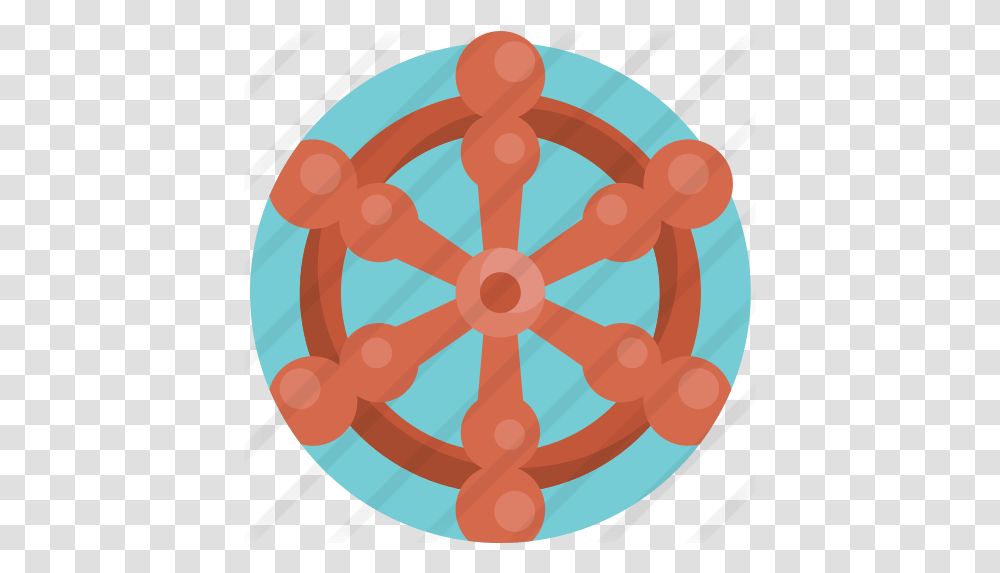 Ship Wheel Free Transport Icons Circle, Rug, Rattle Transparent Png