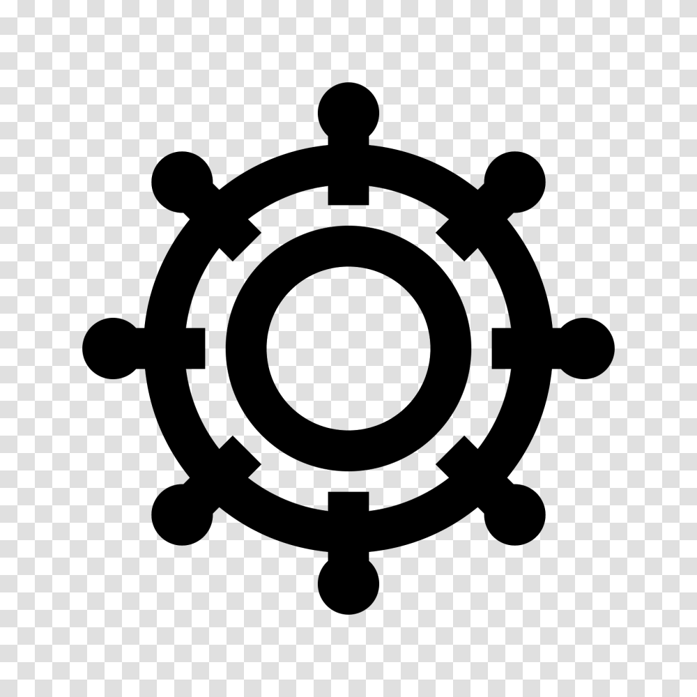 Ship Wheel Icon, Gray, World Of Warcraft Transparent Png