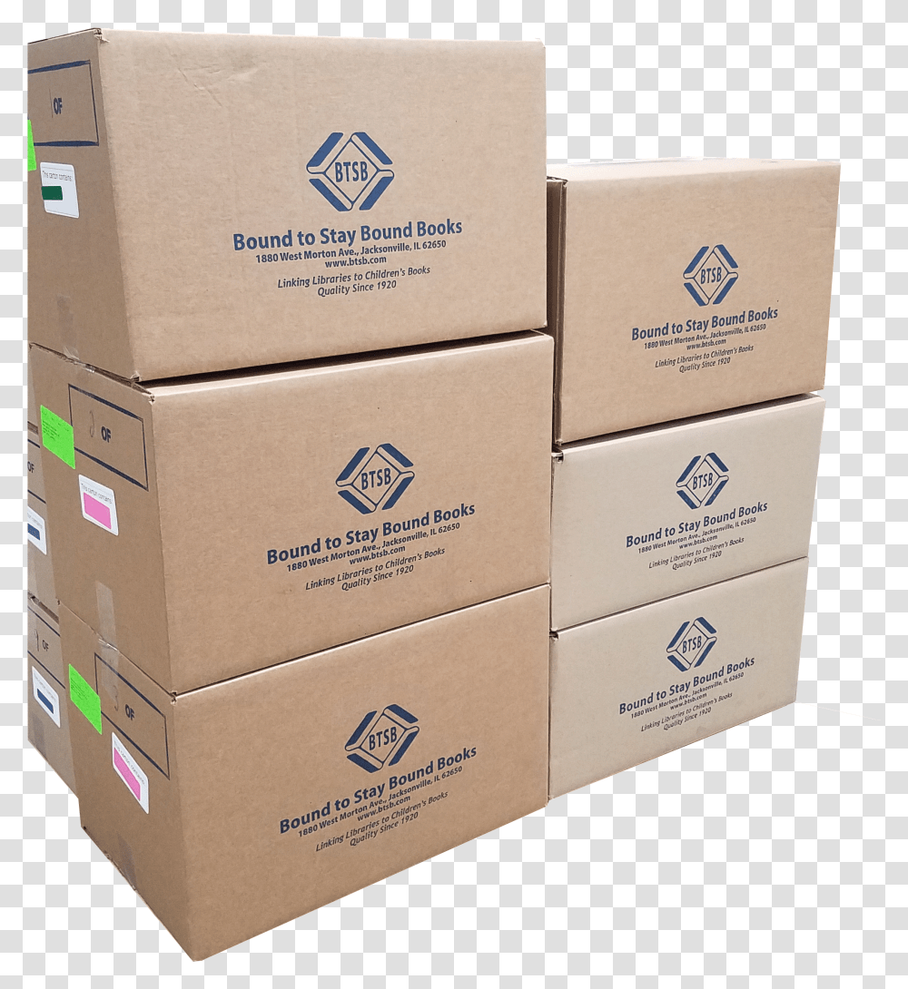 Shipping Books, Box, Cardboard, Carton, Package Delivery Transparent Png