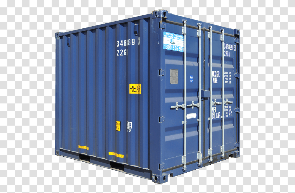 Shipping Container 10ft Shipping Container, Train, Vehicle Transparent Png