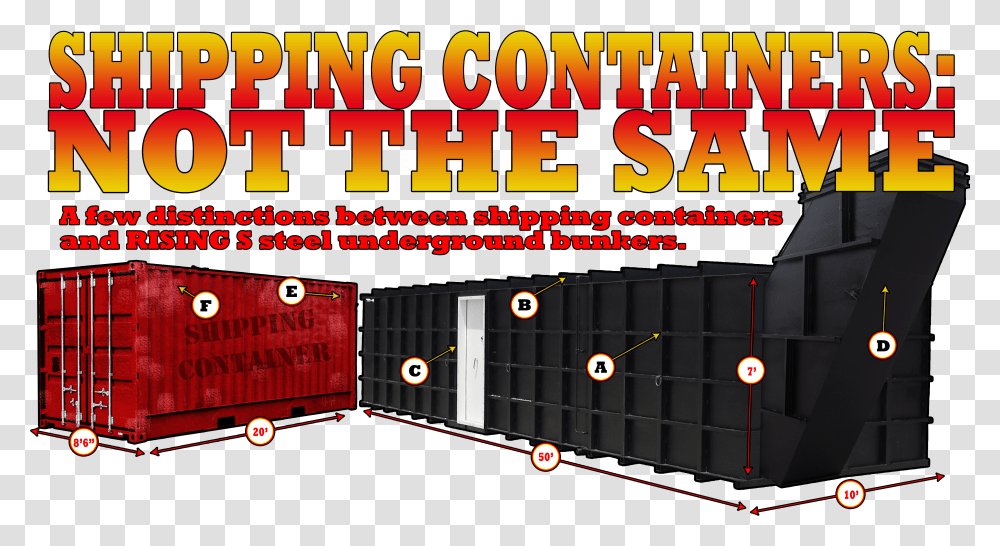 Shipping Container Bomb Shelter Transparent Png