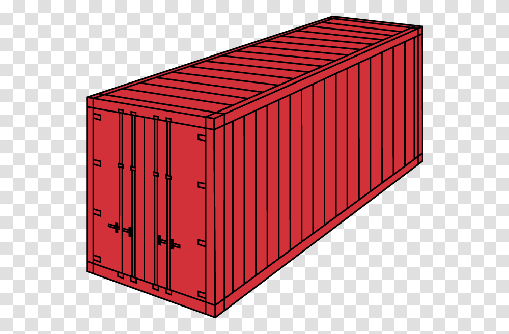 Shipping Container Shed Line 40 High Cube Dry Container, Gate, Freight Car, Vehicle, Transportation Transparent Png