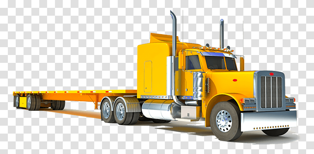 Shipping Containers Delivery Truck, Vehicle, Transportation, Trailer Truck, Machine Transparent Png
