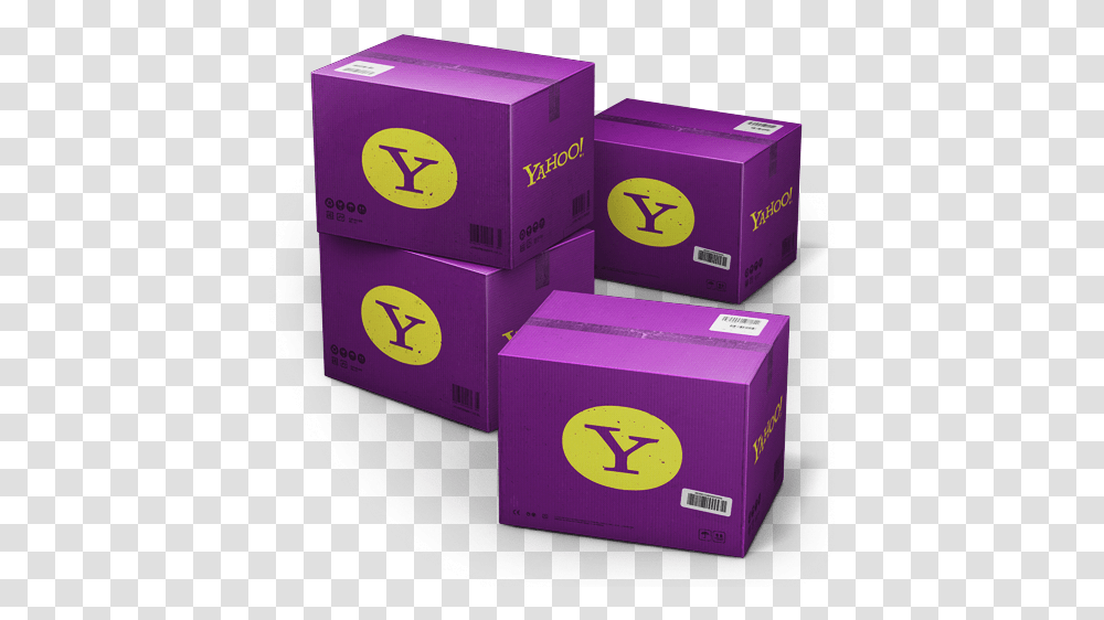 Shipping Yahoo Icon Yahoo Mail, Box, Cardboard, Carton, Package Delivery Transparent Png