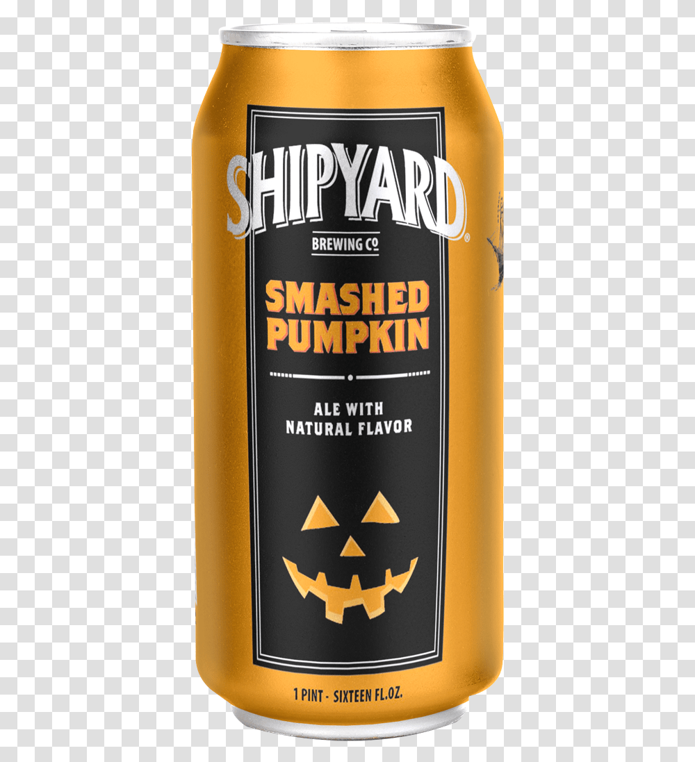 Shipyard Smashed Pumpkin Cans, Beer, Alcohol, Beverage, Tin Transparent Png