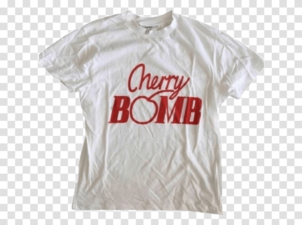 Shirt Aesthetic Tumblr Tumblraesthetic Cherry T Shirt, Apparel, T-Shirt, Person Transparent Png