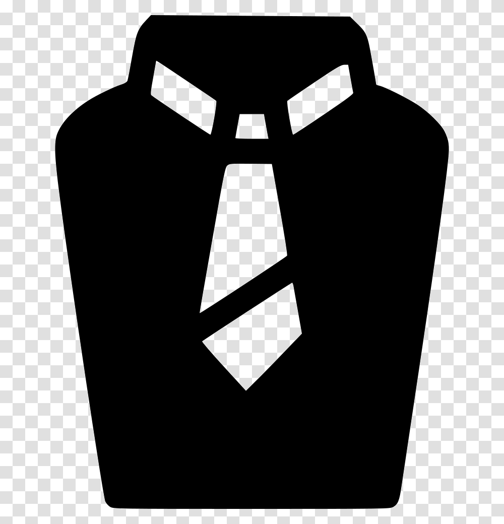 Shirt And Tie Formal Clothing, Stencil, Logo, Trademark Transparent Png