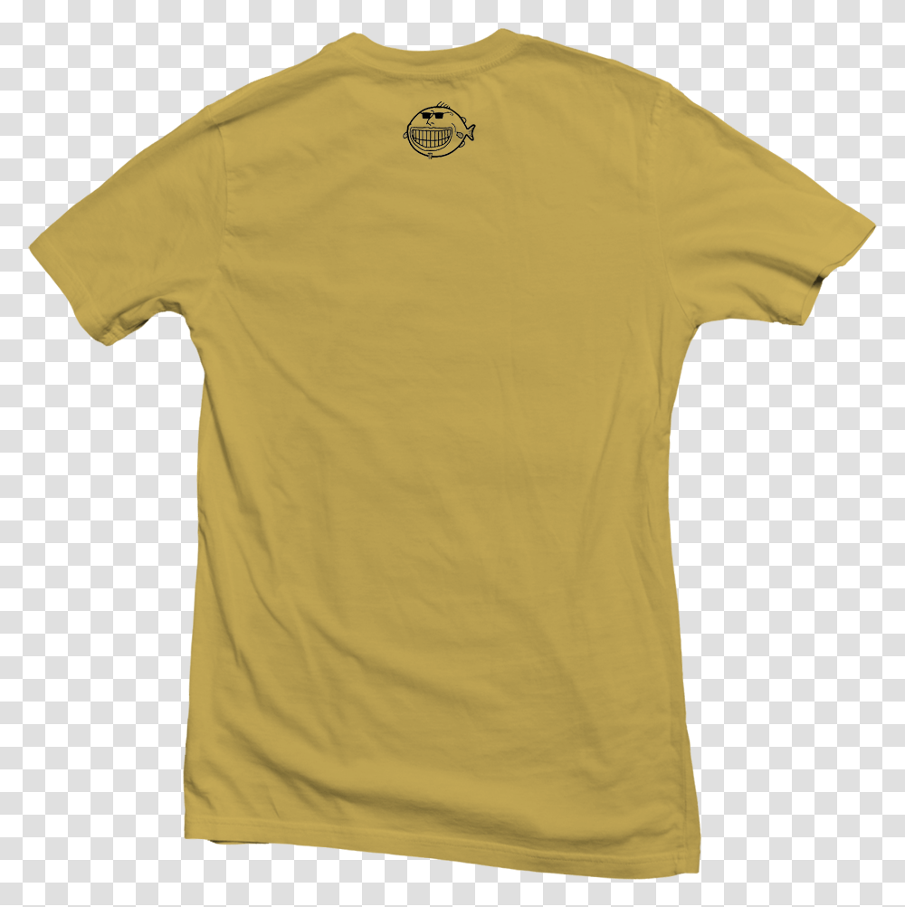 Shirt Back Old Gold, Apparel, T-Shirt, Khaki Transparent Png