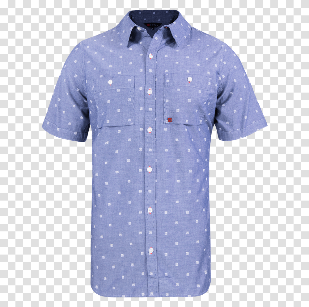 Shirt Button Active Shirt, Apparel, Texture, Polka Dot Transparent Png