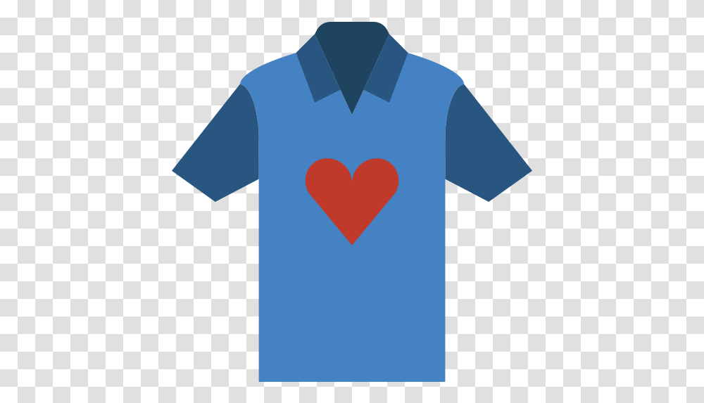 Shirt Clothes Icon Heart, Clothing, Apparel, T-Shirt, Sleeve Transparent Png