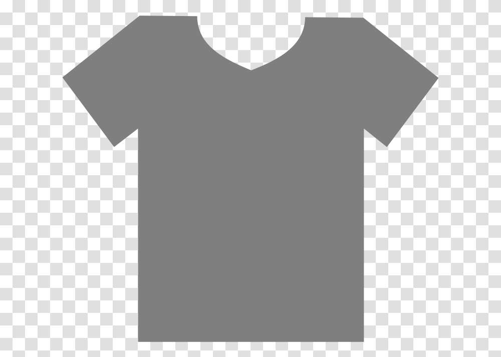 Shirt Outline Clip Art Download Clipart Grey Shirt Background, Apparel, T-Shirt, Silhouette Transparent Png