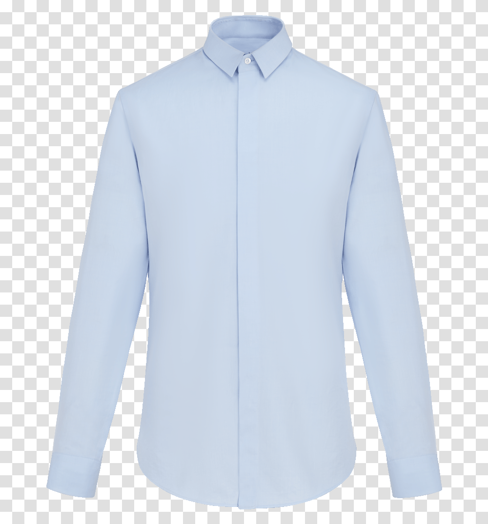 Shirt With Concealed Button Closure Fw19 Collection Formal Wear, Apparel, Coat, Jacket Transparent Png